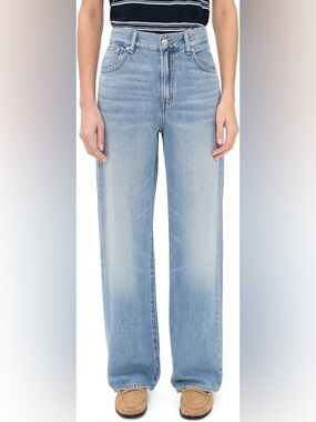 Madewell The Perfect Vintage Wide-Leg Jean, Sz 31T